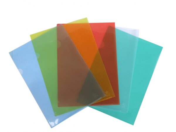 Decal A4 nhựa màu