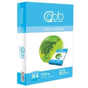 Giấy Bãi Bằng A4 60 gsm
