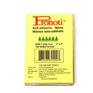 Giấy ghi chú 2*3 (3 màu) Pronoti