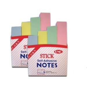 Giấy ghi chú 3*3 (4 màu) UNC dạ quang