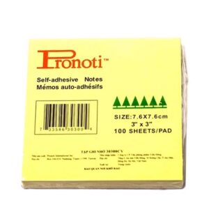 Giấy ghi chú 3"x3" Pronoti