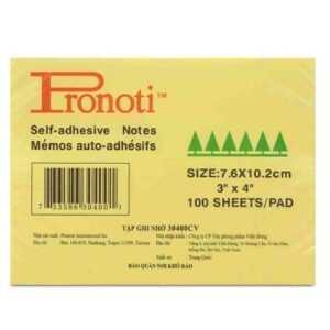 Giấy ghi chú 3"x4" Pronoti